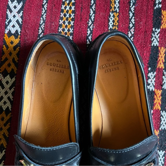 Sezane Black Amy Loafers - Picture 6 of 9